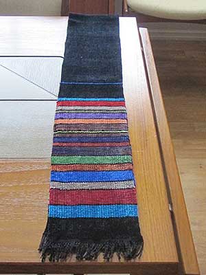 making a scarf